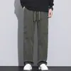 Novas Calças Táticas de Xadrez Escuro Macacão Masculino Moda Outono e Inverno Versátil Tendência Montanhismo ao Ar Livre Calças Casuais para Homens