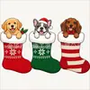 Adorno para Árbol de Navidad 2026 Perro Acrílico Colgante para Calcetín de Navidad Decoraciones Festivas para el Hogar
