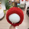 Sombrero de Manzana~ Caliente Gorro para Bebé, Gorro Rojo de Año Nuevo, Gorro Protector de Orejas para Niños y Niñas, Imprescindible para Bebés Pequeños al Salir en Invierno