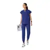 Uniformes de centro cirúrgico hospitalar personalizados, elasticidade em quatro direções, uniformes de médico europeus e americanos, vestuário de trabalho para enfermeiros, feitos sob medida diretamente da fábrica de origem