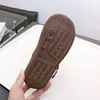 2025 Nuevo Invierno Dos Algodones Terciopelo Corto Zapatos para Niños Estilo Coreano Botas de Cuero para Niñas Botines Cortos para Niños Botas de Media Caña 5042
