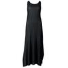 Vestido Midi Plisado Ajustado 2026 Verano Nuevo Estilo Vestido de Tirante de Un Botón con Abertura Estilo Coreano Transfronterizo Patchwork