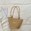 Bolsas Caladas de Moda de Este Año para Mujer 2026 Nuevo Estilo Moda Coreana Elegante Bolso Cesta Cubo Bolso de Hombro Versátil