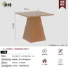 Sofá de Terraza de Madera Maciza Mesa y Silla para Tienda de Té con Leche Combinación Mesa y Silla para Cafetería Restaurante Occidental Casa de Té Mesa de Comedor Asiento de Pared Comercial para Catering
