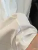 Saia de Botão Floral Estilo Coreano para Mulheres, Verão Elástica de Cintura Alta Emagrecedora Elegante Cor Sólida Versátil Casual Saia Midi em Linha A