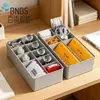 Bnbs Baina Bang Caixa de Armazenamento com Primeiro Selo Organizador de Selos de Armazenamento com Classificação Multi-Compartimentos