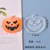 Letrero Colgante de Halloween Amapola Colgante Molde de Resina Esqueleto Calabaza Fantasma Araña Bruja Búho Molde de Silicona