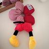 Anillo para el Pelo del Trasero de Mickey Mejorado Súper Lindo Flor Punto de Ola Lindo Anillo para el Pelo Intestino Grueso Diseño de Dibujos Animados Creativos Accesorios para el Cabello