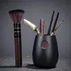 Ceremonia del té seis caballeros traje cuchillo de té pinzas de té cuchara de té herramientas para hacer té arte del té 6 caballeros juego de té kung fu accesorios