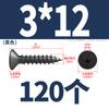 Tornillos autorroscantes de cabeza avellanada de alta resistencia Grado 8 negros, tornillos autorroscantes de cabeza plana con hexágono interior M4M5M6