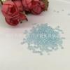 Máquina de bordado con cuentas de arroz de vidrio, agujero recto creativo de 2,5 mm, decoración de vestido, color, agujero grande, bordado por computadora, cuentas al por mayor