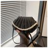 Hermoso bolso bandolera de moda personalizado con diseño de perla, sencillo y portátil, para mujer, otoño 2024