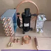 Kit de componentes de aire acondicionado/enfriador pequeño para bricolaje Compresor Refrigeración