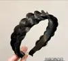 Faixa de Cabelo Trançada Espinha de Peixe, Faixa de Cabelo para Peruca, Faixa de Cabelo Trançada Feita à Mão, Natural Sem Costura, Realista, Faixa de Cabeça com Design Antiderrapante