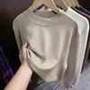 Suéter Básico de Cuello Alto Medio para Hombre Otoño e Invierno 2026, Amigable con la Piel, Corte Ajustado, Suéter Pulóver de Punto Casual para Interior