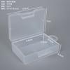 Caja Rectangular Mini para Empaque de Papelería Caja para Joyería Caja de Plástico PP Caja de Almacenamiento Transparente Piezas para Equipo de Pesca Caja de Herramientas