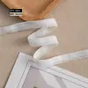 Estoque disponível de fita de hena ultrafina de 1,0 CM / fita de hena fosca para elástico de tecelagem para lingerie feminina DIY