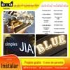 Palavra luminosa sinal de porta outdoor instalação de porta nacional neon mini aço inoxidável led palavra publicitária