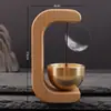 Timbre de Puerta Metal Succión Recordatorio de Entrada a la Puerta Casa de Inauguración Regalo Pegatina Magnética para Refrigerador Campana de Latón Pequeños Adornos Colgantes
