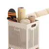 Cesta de Almacenamiento para Esterillas de Yoga con Ruedas para Organizar el Hogar, Cesta de Almacenamiento para Pelotas y Raquetas de Bádminton, Estante de Almacenamiento para Equipos de Fitness