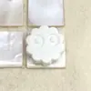Acrílico Cor Sólida Briquete Biscoito Contas Furo Reto Contas DIY Corrente de Celular Acessórios de Cabelo Pingente Acessórios de Joia Material