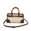 Bolso de Mano de Bloques de Color de Moda de Verano 2026, Bolso de Hombro Elegante para el Trabajo para Mujer, Bolso Cruzado de Moda