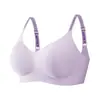 Soporte Suave de Gel Anti-gravedad Encaje Letra Correa de Hombro Ropa Interior para Mujer Sin Marcas Pecho Pequeño Push-up Sujetador para Mujer
