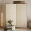 Divisória de Tela Cor de Creme Estilo Japonês para Sala de Estar, Hall de Entrada, Dobrável Móvel Nórdico para Escritório, Quarto, Minimalista Moderno