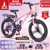 Bicicleta Infantil Phoenix para Niñas de 6-12-15 Años, Adolescentes, Niños Mayores, Bicicleta de Montaña con Cambios para Estudiantes