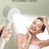 Cabezal de ducha turboalimentado para uso doméstico, set de ducha con calentador de agua con cabezal de ducha de lluvia presurizada y potente sistema de calefacción