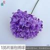 135 rebanadas de pan hortensia rama única macarrón hortensia arco de boda arreglo floral flor artificial paisajismo de bodas flor de seda