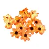 Orquídea Dançante Perolada Simulada Cabeça de Crisântemo DLY Cabeça de Flor Feita à Mão Venda Quente Transfronteiriça Pequena Mini Saia Decoração Flor