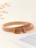 Guangzhou Cinto Novo Estilo Couro Genuíno Feminino Versátil Decorativo Moda Cinto de Alta Qualidade Pronto para Jeans Fabricante