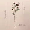 Diente de león de simulación Decoración de habitación modelo para sala de estar en casa Plantas verdes Escenario para sala de transmisión en vivo Plantas artificiales Arreglo floral Accesorios para fotografía