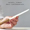 Cuchillos de Papel para Cortar al por Mayor para Caligrafía y Pintura, Materiales de Papelería, Hueso de Imitación, Mango de Bambú Vintage Hecho a Mano
