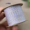 Hilo de Algodón para Frotar la Mano de Xizang Bodhi Xingyue Wen Jugar Cuerda Pulsera Trenzada Pulsera Hilo con Cuentas Resistente al Desgaste No Elástico Hilo con Borla