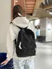 Mochila Grande de Pana con Estampado de Mariposas Estilo Coreano, Mochila Ligera con Diseño Único para Estudiantes de Secundaria