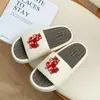Pantuflas de Casa a Rayas para Hombres y Mujeres, Estilo de Dibujos Animados, Adecuadas para Estudiantes y Parejas, Sandalias de Verano para Interiores y Exteriores, Cómodas y Modernas para Mujeres