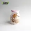Lata Plástica de Formato Especial 1270ml, Lata Selada Pet de Alta Transparência de Grau Alimentício, Lata de Embalagem Espiral para Chá de Flor de Noz