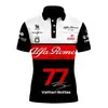 Camisa polo nova transfronteiriça William estilo quente de verão macacão de corrida mais vendido top masculino macio confortável traje de ciclismo para atividades ao ar livre