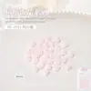 Joias para Nail Art Coração Fita Laço Flor Rasteirinhas Coração de Pêssego Cor de Pele Resina Decoração de Unha Usável 50 Peças