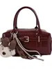 Bolso tote casual y elegante, nueva colección principios de otoño 2026, bolso de hombro estilo Boston de gran capacidad para el trabajo y los desplazamientos