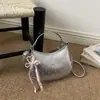 2026 Nuevo Bolso Pequeño de Lunares con Lazo para Mujer Bolso Cruzado de Verano Bolso de Hombro Lindo Femenino Bolso Dumpling
