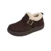 Birkenstocks Forrados com Lã Little Potato Feminino 2026 Novos Botas de Neve Quentes Espessadas Slip-on Sapatos de Algodão com Pelo