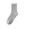 Calcetines de algodón de goma de color sólido para hombre de comercio exterior transfronterizo al por mayor calcetines de tubo deportivos de baloncesto calcetines para hombre negros blancos y grises