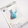 Fivela de Porta Pintada Kettlebell Chaveiro Pingente Criativo Estiloso Fofo Coração de Menina Pingente de Bolsa Pingente de Presente Joia