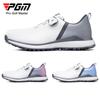 Sapatos de Golfe Pgm Masculinos Impermeáveis Cadarços de Botão Travas Móveis Esportivos Casuais Golfe Marca Tendência