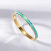 Pulsera de Acero Titanio para Mujer Venta al por Mayor Transfronteriza Mujer Celebridad de Internet Oro Negro Mujer Joyería de Alta Gama para Mujer Electrochapado que No se Desvanece