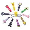Organizador de cabos de dados, organizador de cabos de mesa fofo, clipe de cabo de silicone de desenho animado, suporte de fio sem furar
