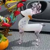 Artesanías decoración de micro paisajismo decoración miniatura vaca linda pollo grande fábrica de esmalte al por mayor hecho a mano especialidad de Zibo